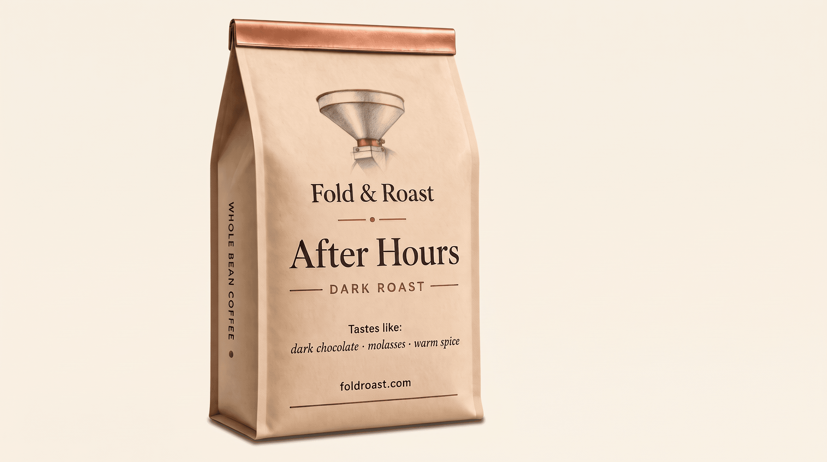 After Hours coffee bag